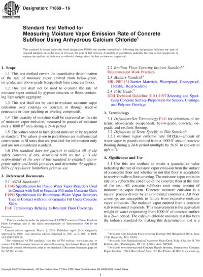 Standards PDF Cover Page