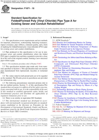 Standards PDF Cover Page