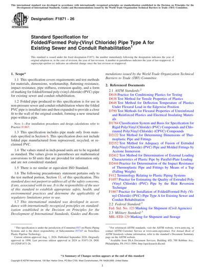 Standards PDF Cover Page