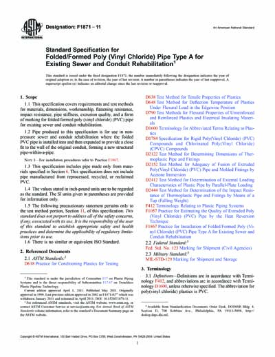 Standards PDF Cover Page