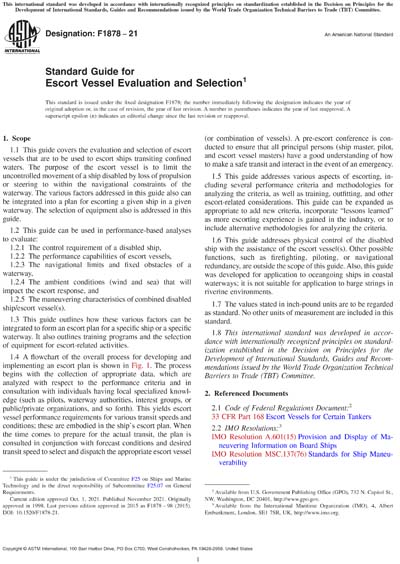 Standards PDF Cover Page