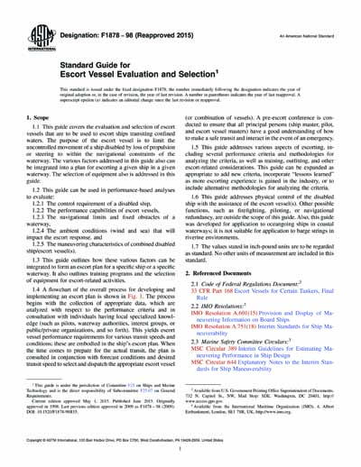 Standards PDF Cover Page