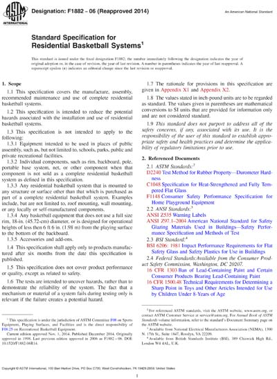 Standards PDF Cover Page