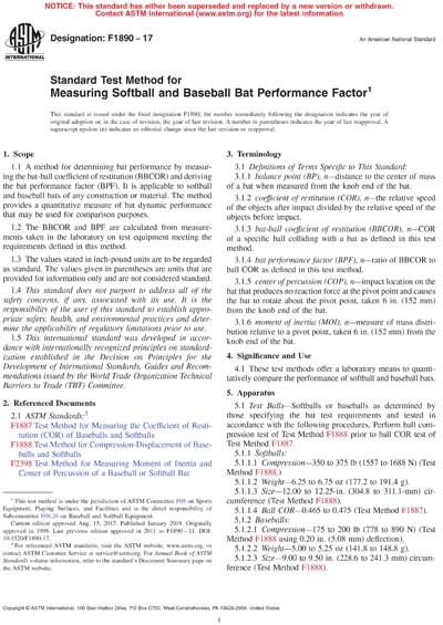 Standards PDF Cover Page