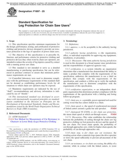 Standards PDF Cover Page