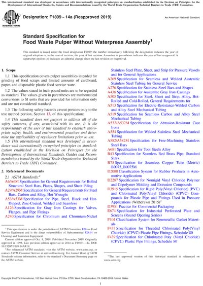 Standards PDF Cover Page