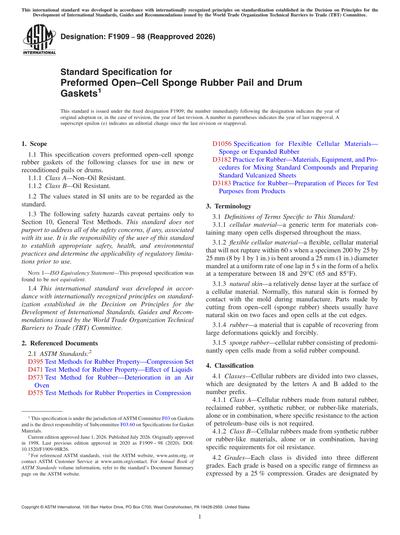 Standards PDF Cover Page