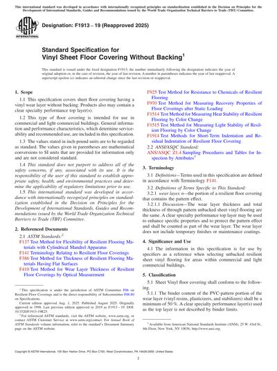 Standards PDF Cover Page