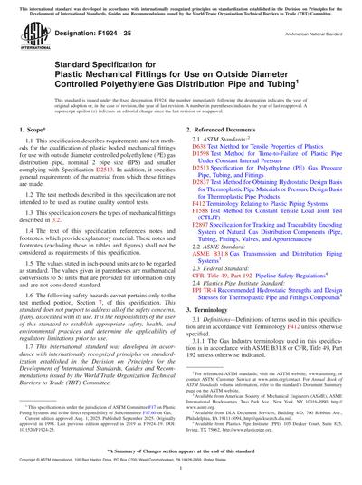 Standards PDF Cover Page
