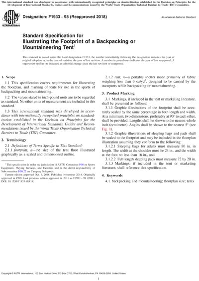 Standards PDF Cover Page
