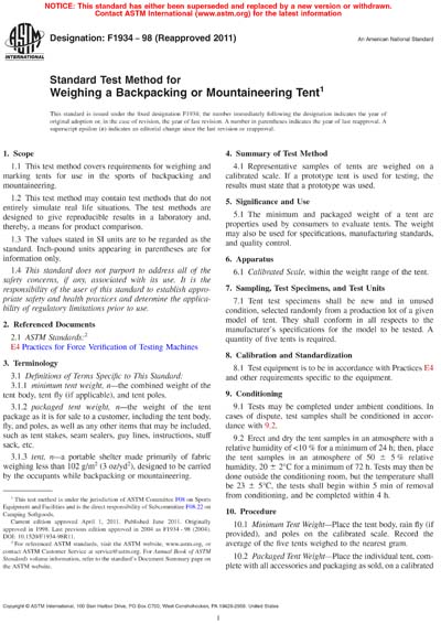 Standards PDF Cover Page