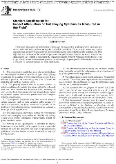 Standards PDF Cover Page