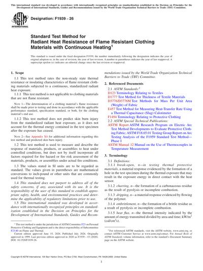 Standards PDF Cover Page
