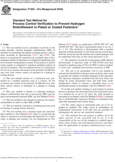 Standards PDF Cover Page