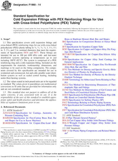 Standards PDF Cover Page