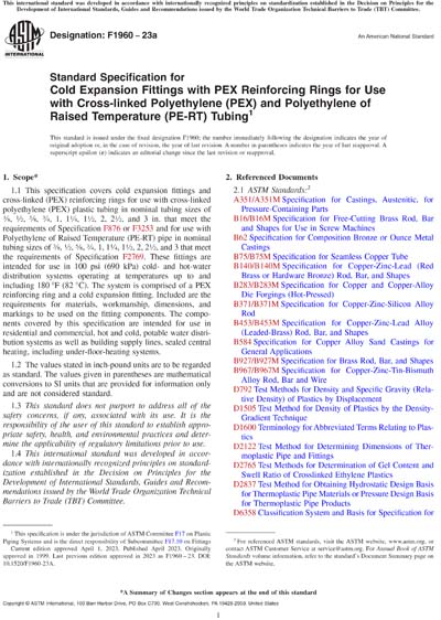 Standards PDF Cover Page