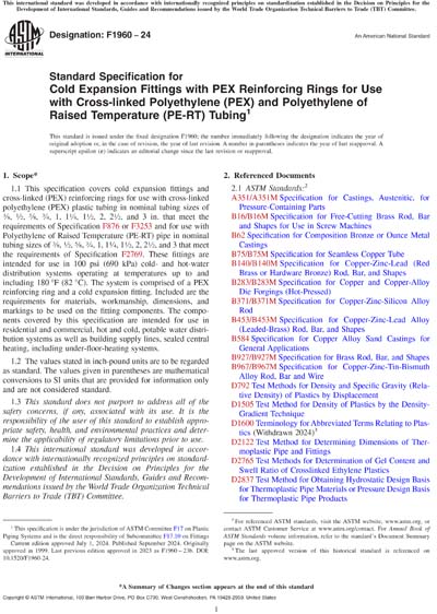 Standards PDF Cover Page