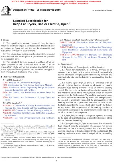 Standards PDF Cover Page
