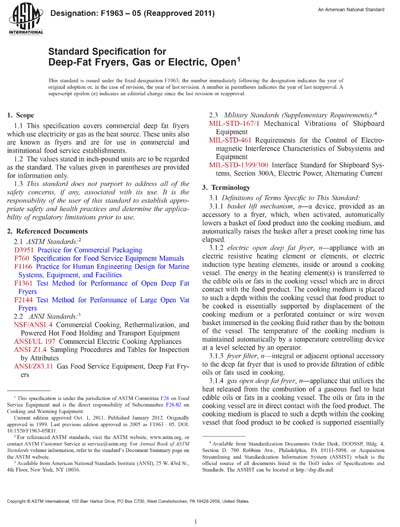 Standards PDF Cover Page