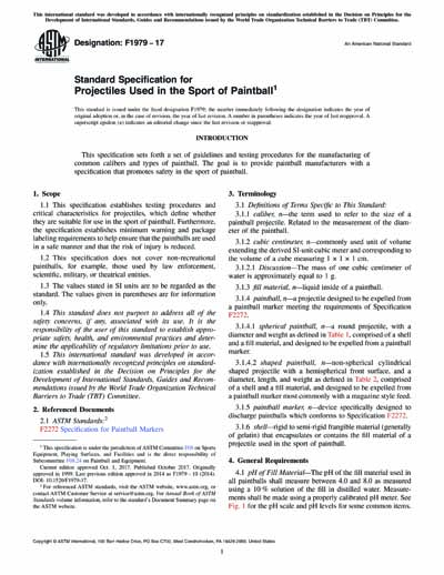 Standards PDF Cover Page