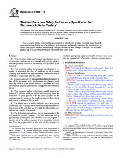 Standards PDF Cover Page