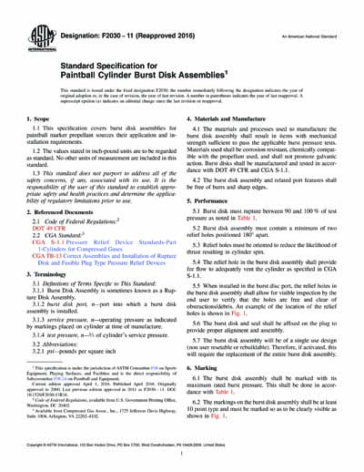 Standards PDF Cover Page