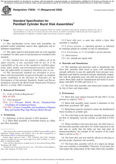 Standards PDF Cover Page