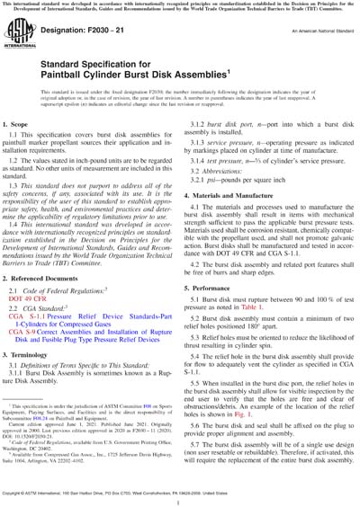 Standards PDF Cover Page