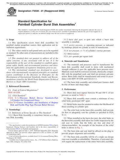 Standards PDF Cover Page