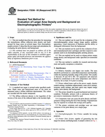 Standards PDF Cover Page