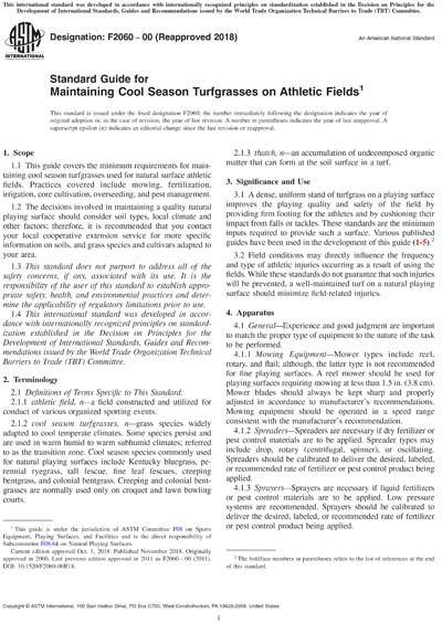 Standards PDF Cover Page