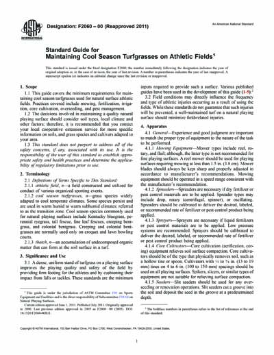 Standards PDF Cover Page