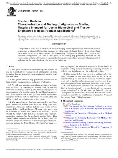 Standards PDF Cover Page