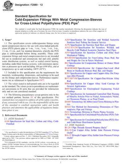Standards PDF Cover Page