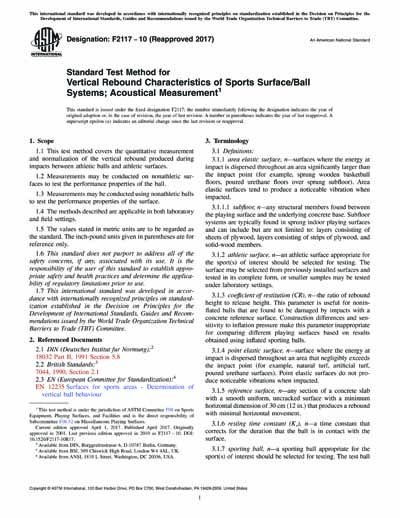 Standards PDF Cover Page