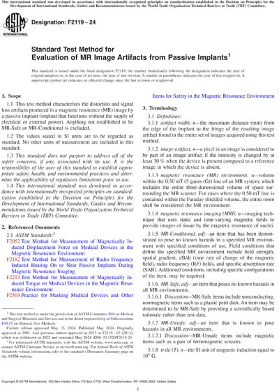 Standards PDF Cover Page