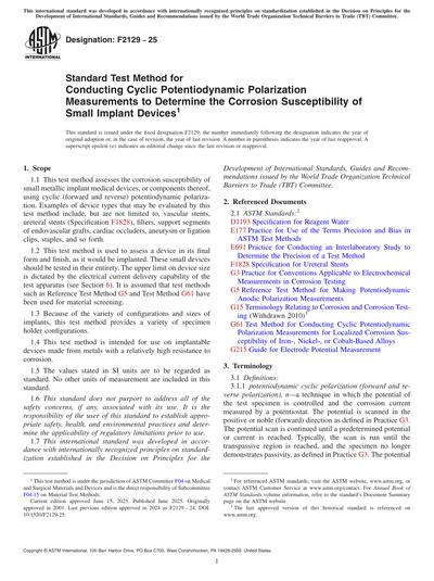 Standards PDF Cover Page