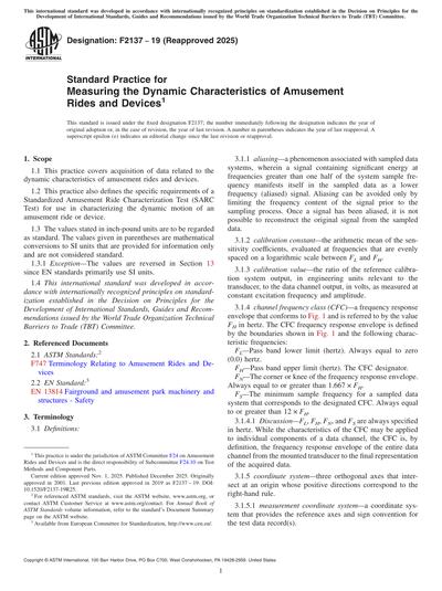 Standards PDF Cover Page