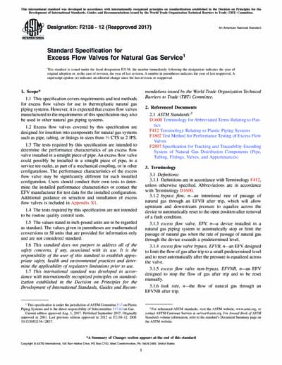 Standards PDF Cover Page