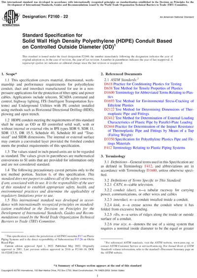 Standards PDF Cover Page