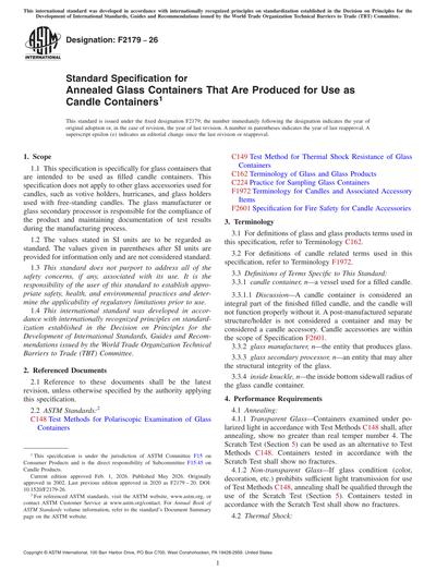 Standards PDF Cover Page