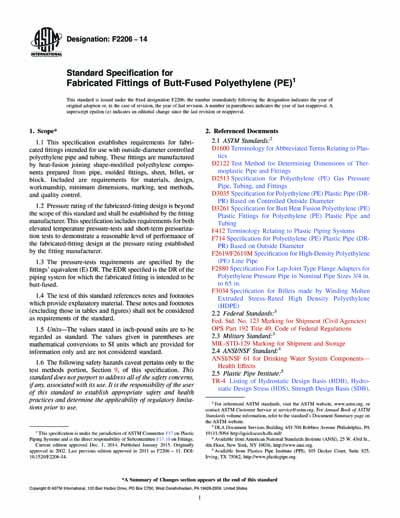 Standards PDF Cover Page