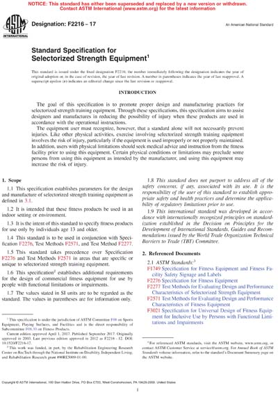Standards PDF Cover Page