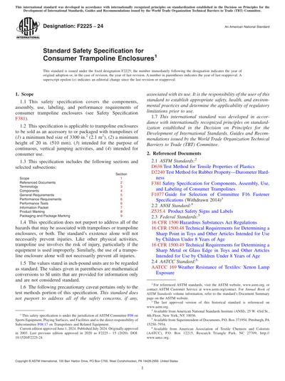 Standards PDF Cover Page