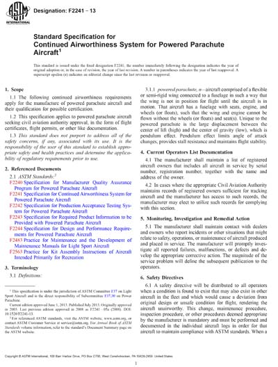 Standards PDF Cover Page