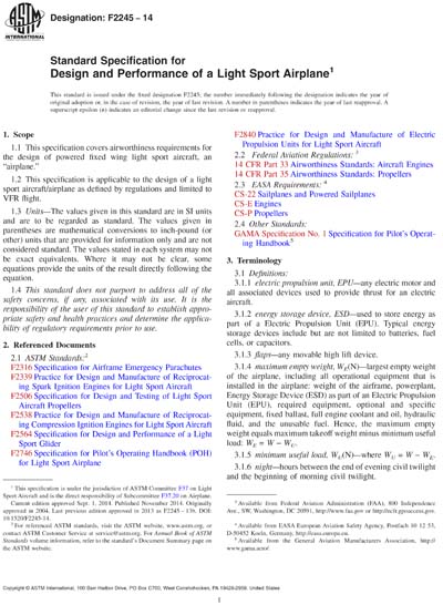 Standards PDF Cover Page