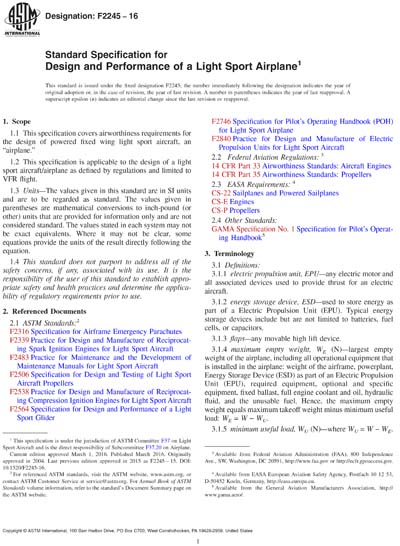 Standards PDF Cover Page