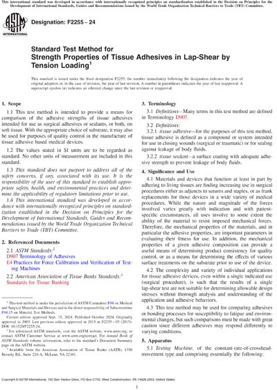 Standards PDF Cover Page