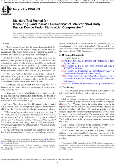 Standards PDF Cover Page