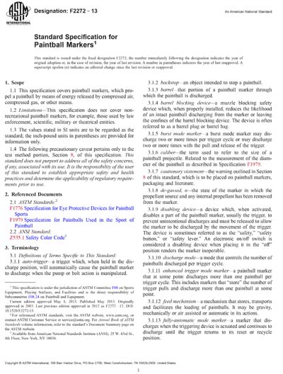 Standards PDF Cover Page